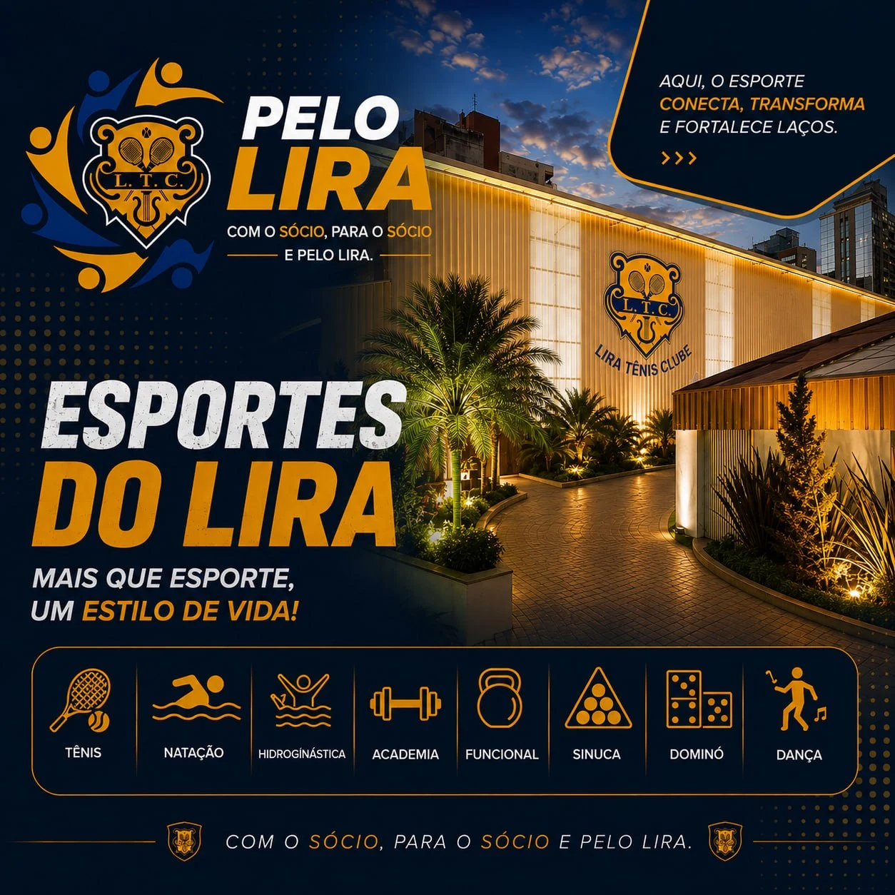 Esportes — movimento, diversão e bem-estar para todas as idades